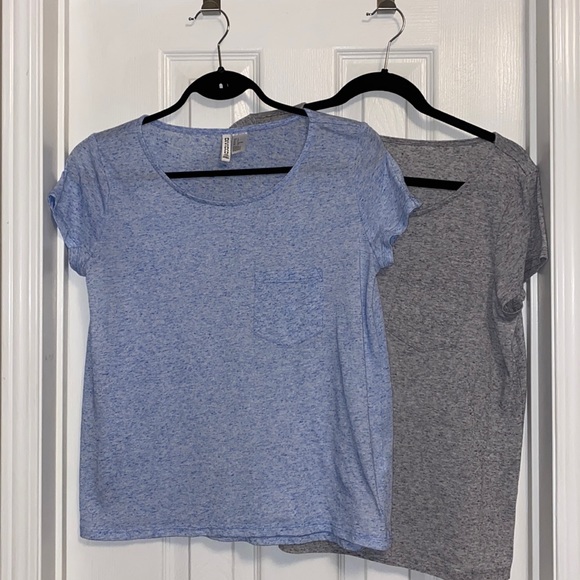 BOGO FREE Salt and Pepper Basic Tees - Picture 1 of 5